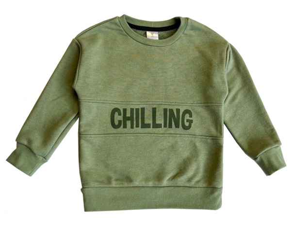 Реглан для мальчика Роза р.140 хаки 221105 