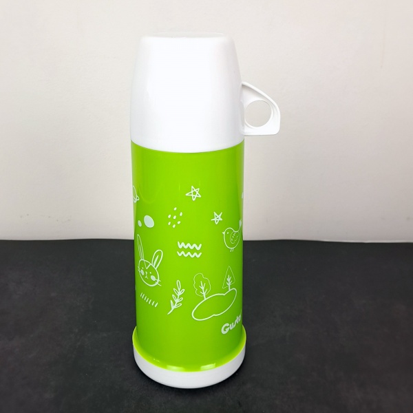 Термос GT117 Вухастики зелений 450 мл Gusto