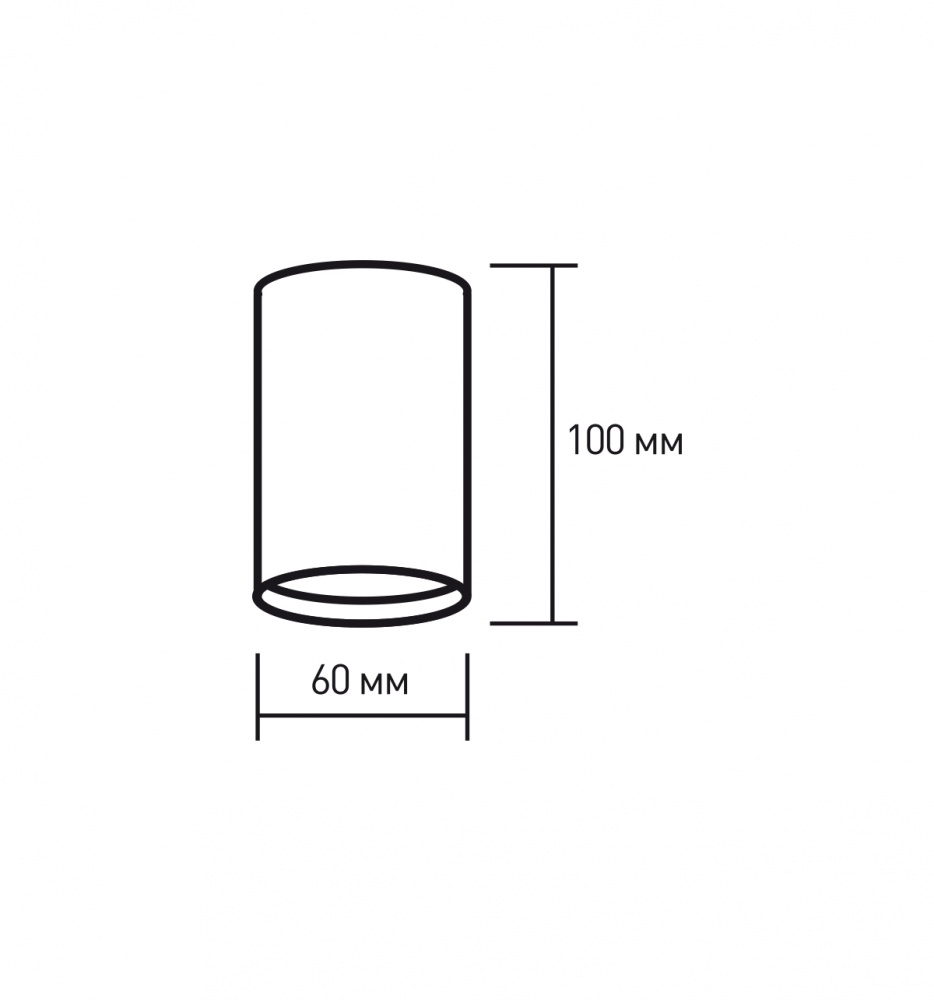 Спот Eurolamp 1x30 Вт GU10 чорний LH1-LED-GU10(black)new