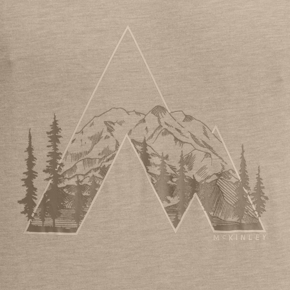 Футболка McKinley Nata II M 430780-905911 р.L бежевий