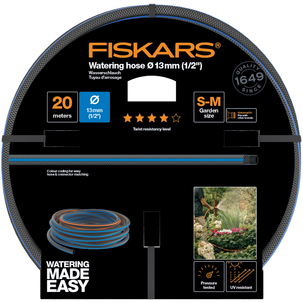 Шланг для поливу Fiskars 13 мм (1/2