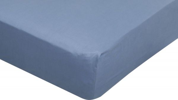 Простирадло на резинці Solid 180x200+30 см темно-сірий La Nuit 