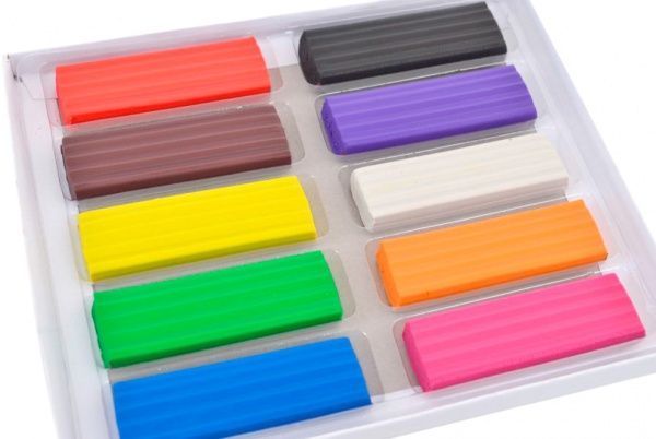 Пластилин восковой 10 цветов (д) 1 вересня