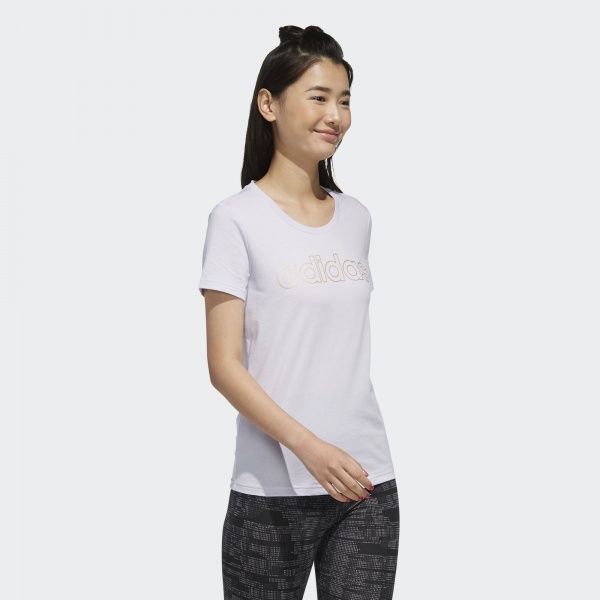 Футболка Adidas W E BRANDED T FL9290 S фіолетовий