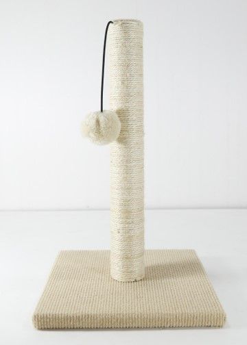 Когтеточка AnimAll столбик 42 см c бубоном