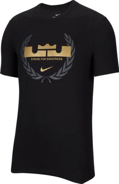 Футболка Nike LBJ M NK DRY TEE LOGO CV2047-010 S чорний