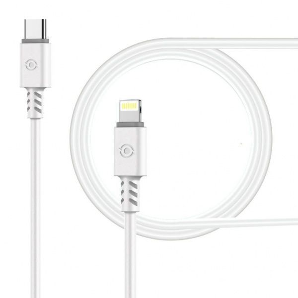 Кабель Intaleo USB Type-C-Lightning (31278511) 1,2 м білий 