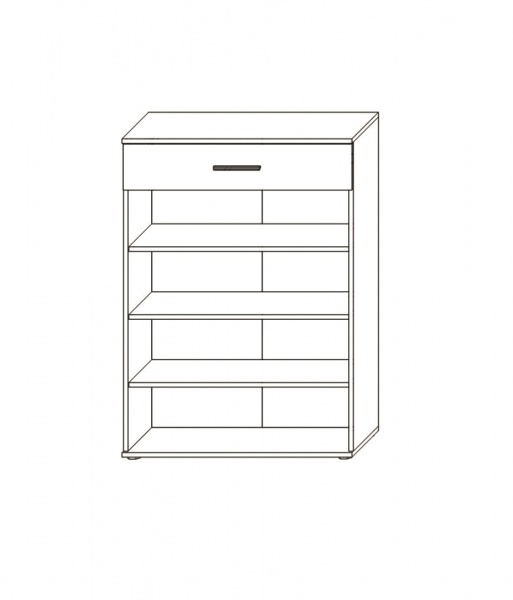 Тумба для обуви SOKME 2Д / 1Ш 