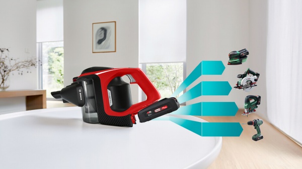 Пылесос аккумуляторный Bosch BCS8214ANM red 