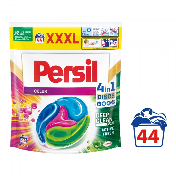 Капсулы для машинной стирки Persil Discs Color Duo 44 шт. 