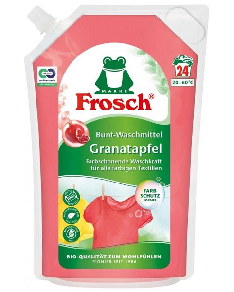 Гель для машинной и ручной стирки Frosch Гранат дой пак 1,8 л