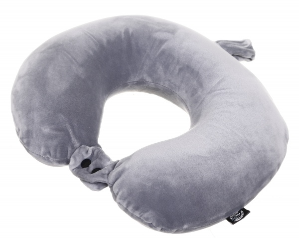 Подушка дорожная Auto Assistance ортопедическая AP-DG01 темно-серая 