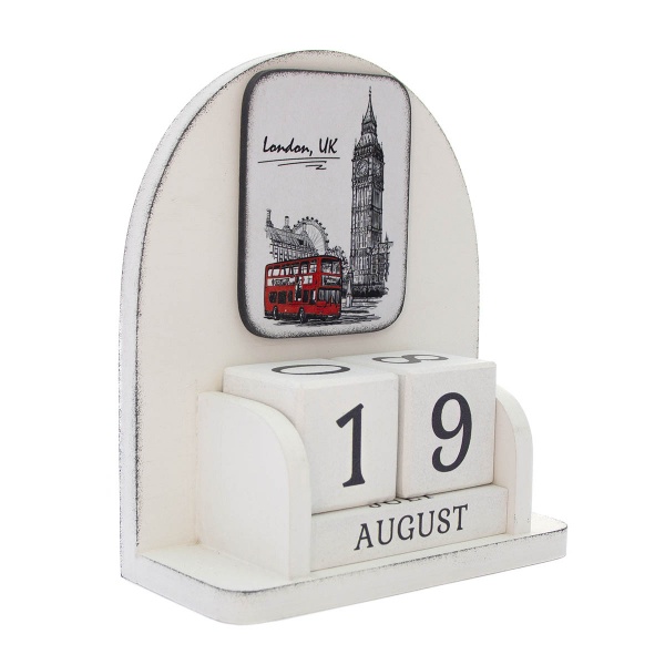 Календар настільний GrayCat London UK червоний автобус 16х14