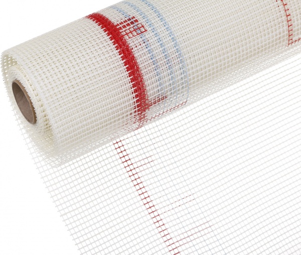 Стеклосетка штукатурная щелочестойкая BauGut Professional 4x4,9 мм 155 г/кв.м 11 кв.м