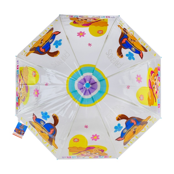 Зонт Paw Patrol прозрачный с рисунком PL82130 
