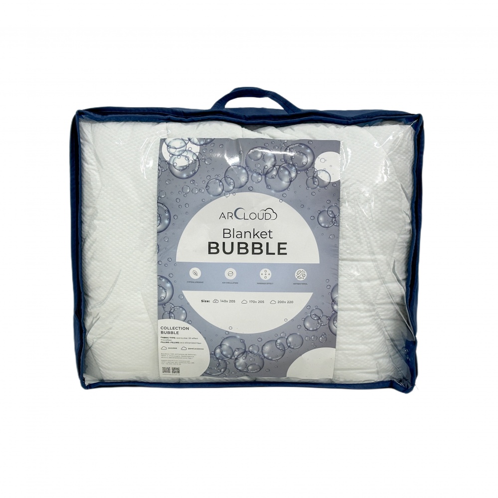 Ковдра BUBBLE демісезонне ЗІГЗАГ 140x205 см ARCLOUD