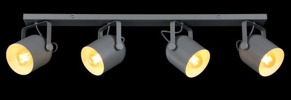 Спот TK Lighting 2619 Spectra 4x60 Вт E27 серый с белым 