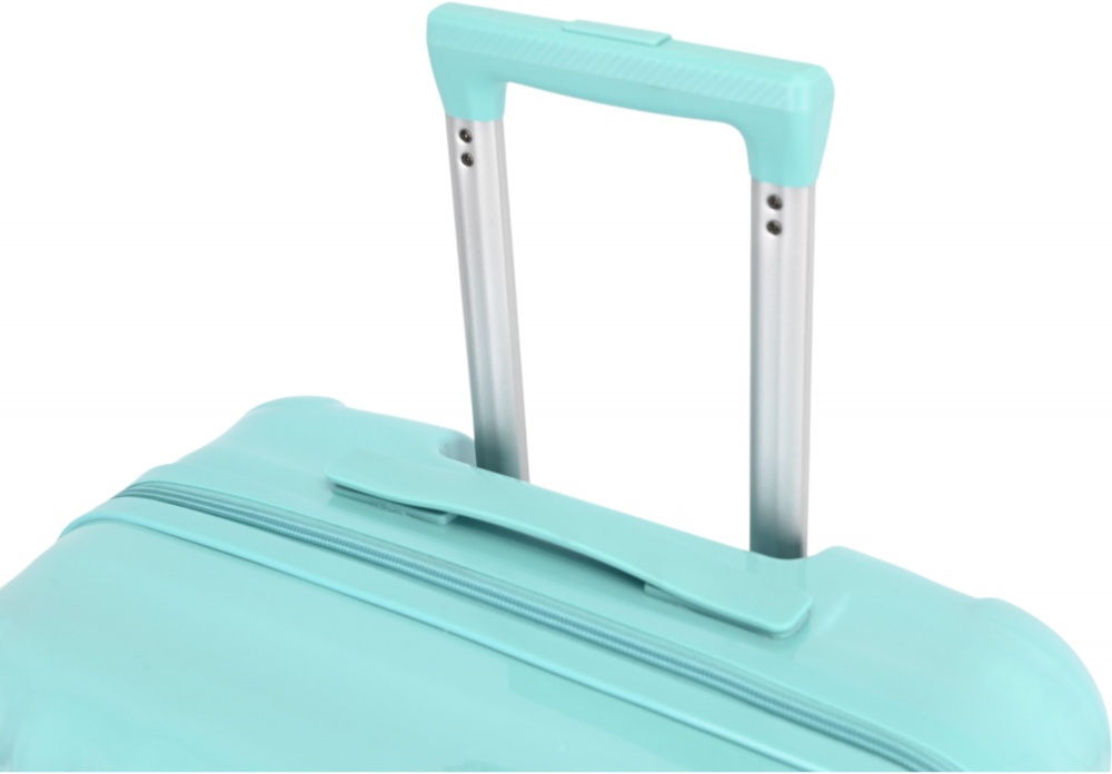 Чемодан Compass MS-2693 37 л розовый с голубым 35x22x55 см S