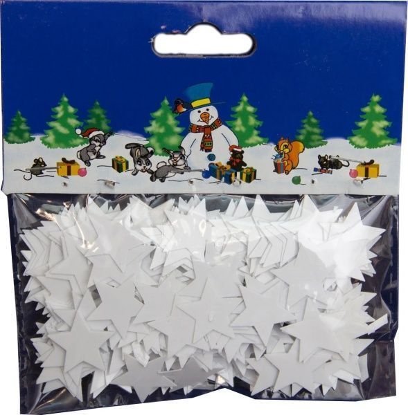 Декорация новогодняя Конфетти звездочки 200558 