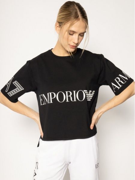 Футболка EA7 T-short 3HTT42-TJ29Z-1200 XS чорний