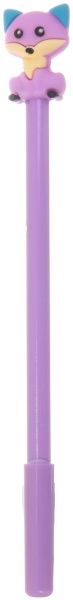 Ручка гелевая Лисятко фиолетовая 