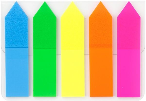 Стикер-закладка 12x50 мм. 125 шт. 3682-09 Global Notes