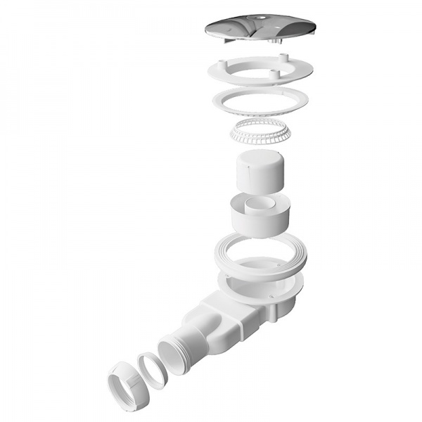 Сифон для душового піддона Rhein 118 мм