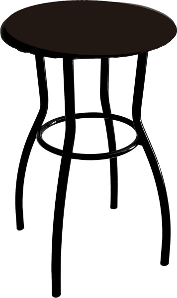 Стул Импульс Марко к/з коричневый/черный