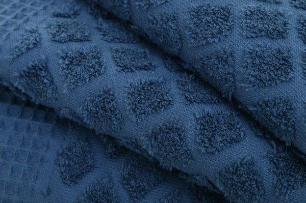 Рушник махровий Nora 50x90 см синій 