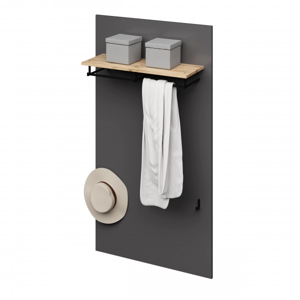 Вешалка для одежды SOKME Nitro графит серый 