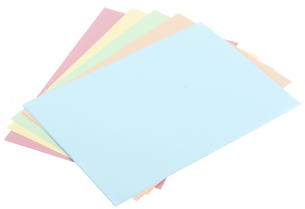 Папір офісний кольоровий UP! (Underprice) A4 80 г/м мікс пастель 50 аркушів