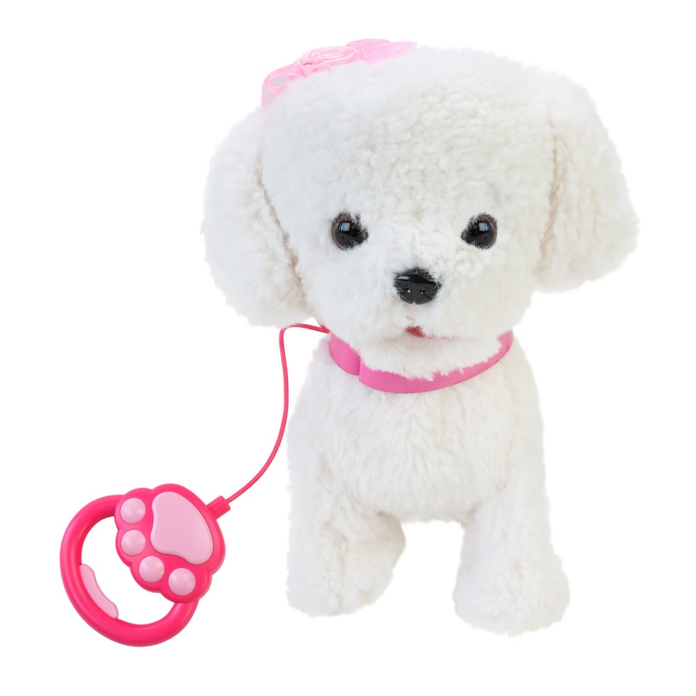 Іграшка м'яка інтерактивна Кращий друг Собачка на повідку BF2502