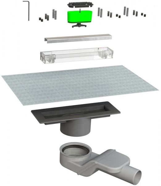 Душевой канал Bonomini Canalissima 6825WX20S