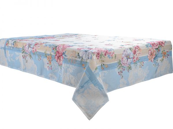 Скатерть Lefard 716-060 гобелен Shabby 100x100 см цветочный Home Textile 