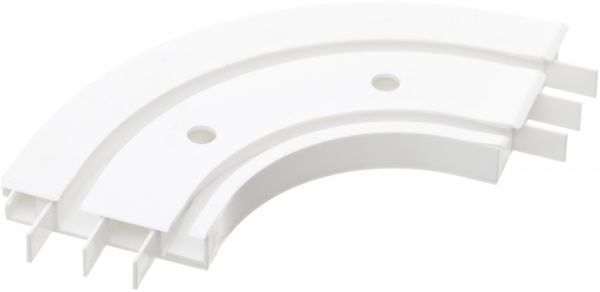 Поворот ОМіС зовнішній подвійний набірний білий 