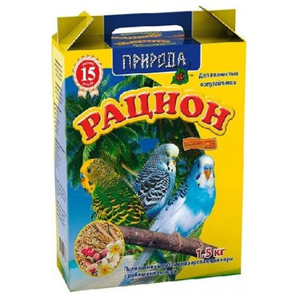 Корм Природа Рацион Мультивитамин + йод 1,5 кг PR740082