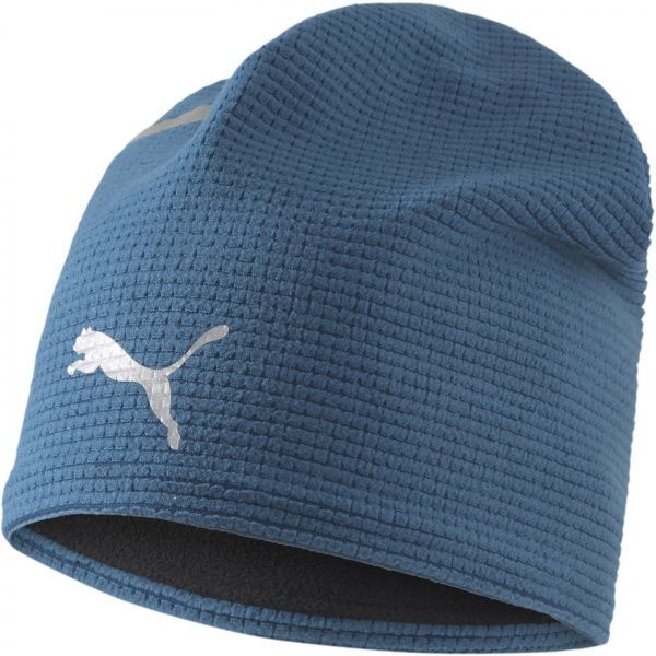Шапка Puma Warm Running Beanie 02285802 UNI синий