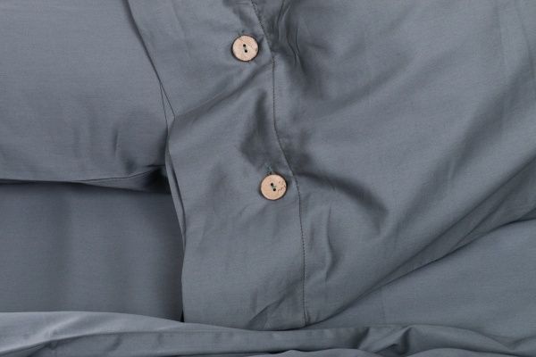 Комплект постельного белья Mono green D двухспальный зеленый La Nuit 