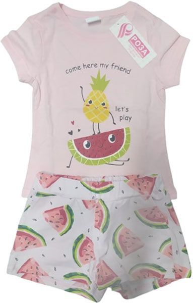 Комплект Роза для дівчинки 201113 р.104 світло-рожевий 