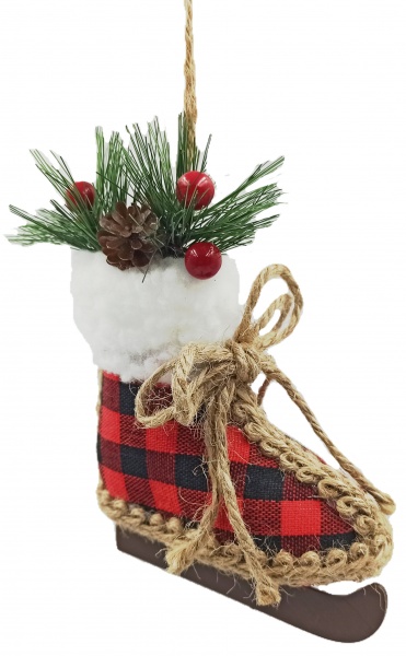 Декоративная подвеска Коньки 13 см LD21069