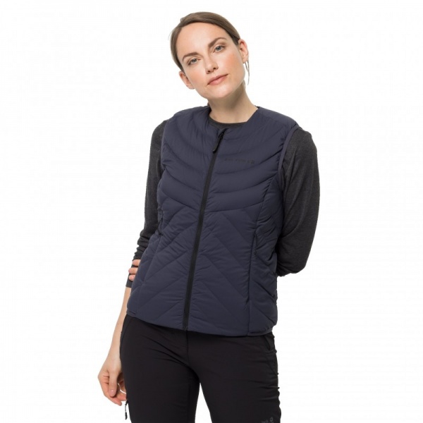 Жилет Jack Wolfskin ATHLETIC VEST W 1206581-1388 р.S графитовый