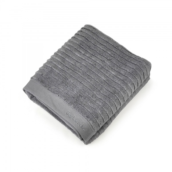 Набор полотенец махровых Palace 3 шт., 550г/м2 серый Guy Laroche 