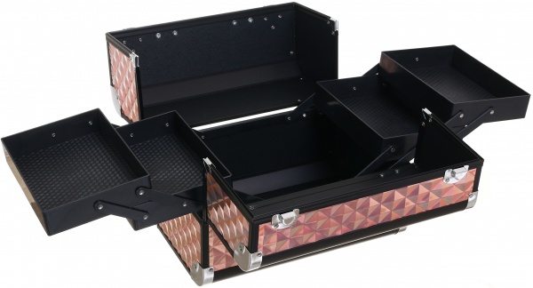 Кейс Visage чорний хамелеон 30,5х20,5х25 см CX2120 темний хамелеон 