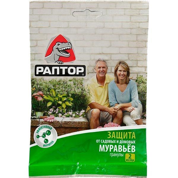 Средство от муравьев РАПТОР в гранулах саше 100 г Pa0001M