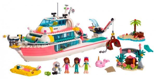 Конструктор LEGO Friends Спасательная лодка 41381