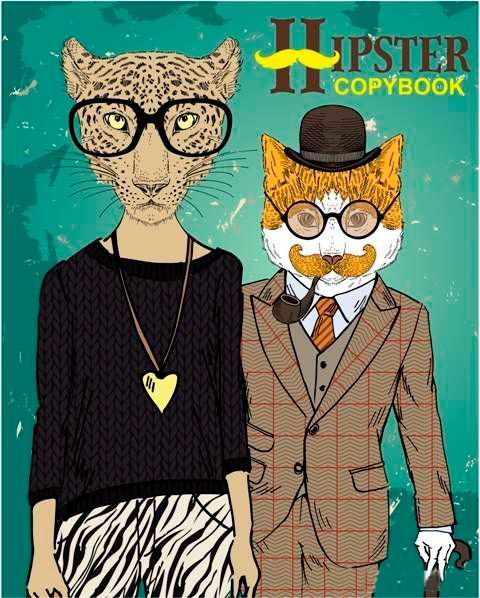 Блокнот для записей В5 Ц355036У Хипстер Мицар+