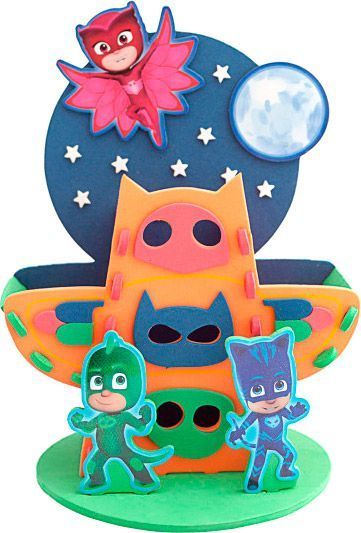 Набор для творчества Перо Домик для карандашей Шпионская база PJ Masks