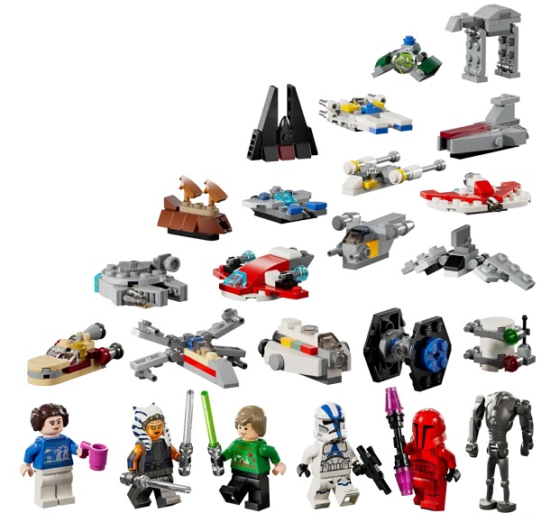 Конструктор LEGO Star Wars Рождественский календарь 2024 75395