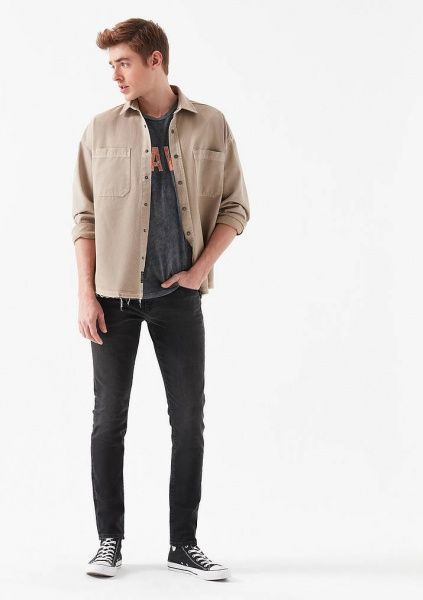 Джинсы Mavi JAMES Smoke Brushed Mavi Black 42429623 р. 32-30 