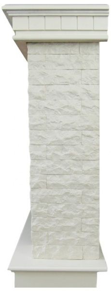 Камінокомплект ASTRA FLAME Нук White + Гефест